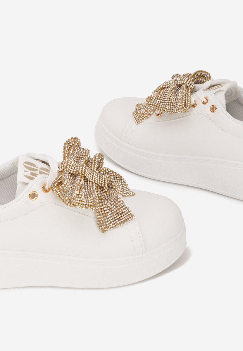 Sneakers con plateau Hermila V2 bianchi
