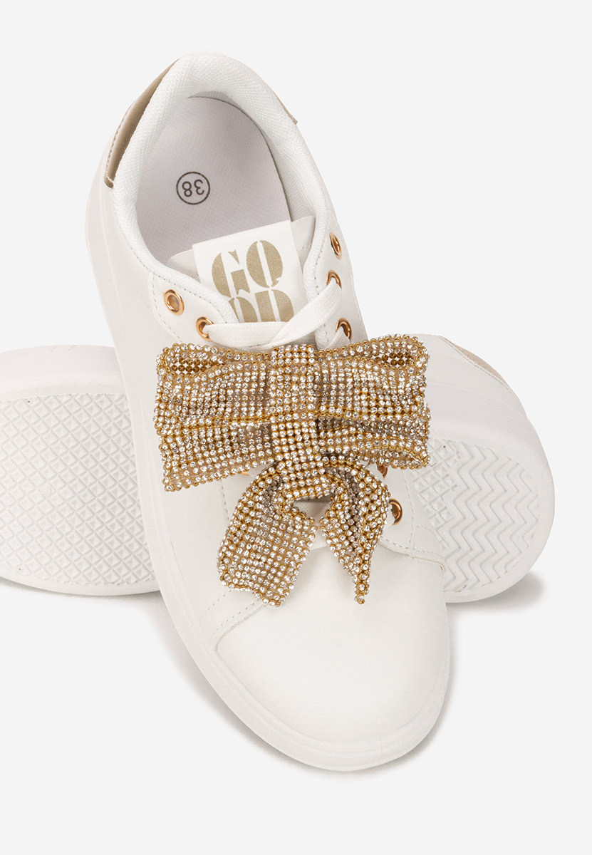 Sneakers con plateau Hermila V2 bianchi