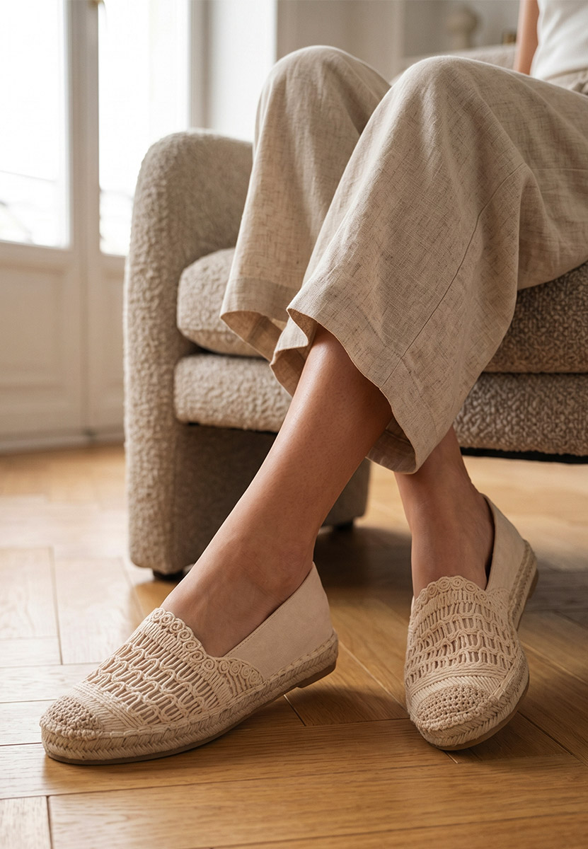 Espadrillas donna Henley beige