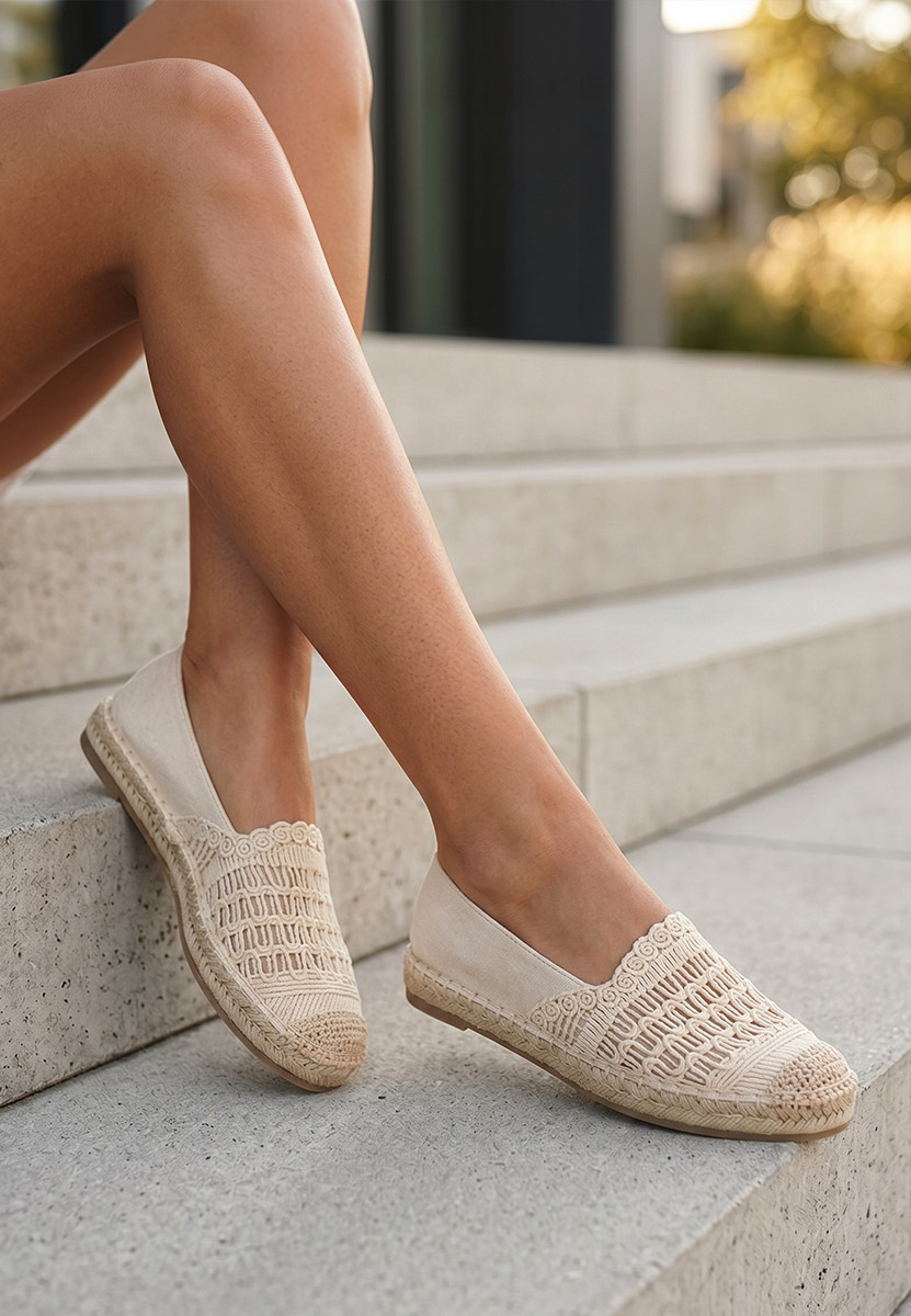 Espadrillas donna Henley beige
