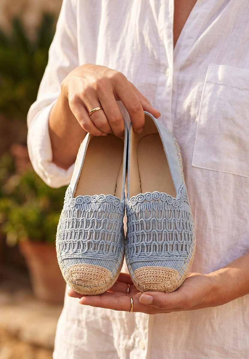 Espadrillas donna Henley blu