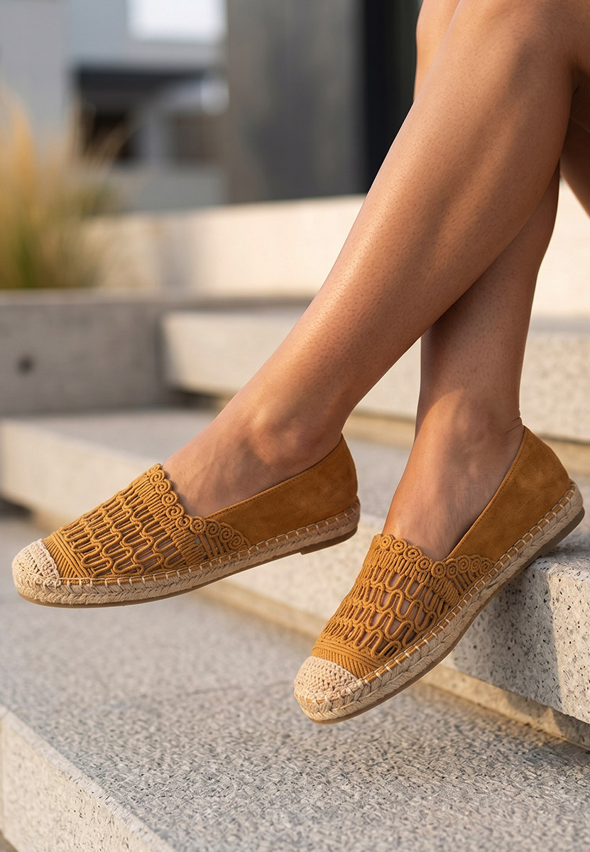 Espadrillas donna Henley camel