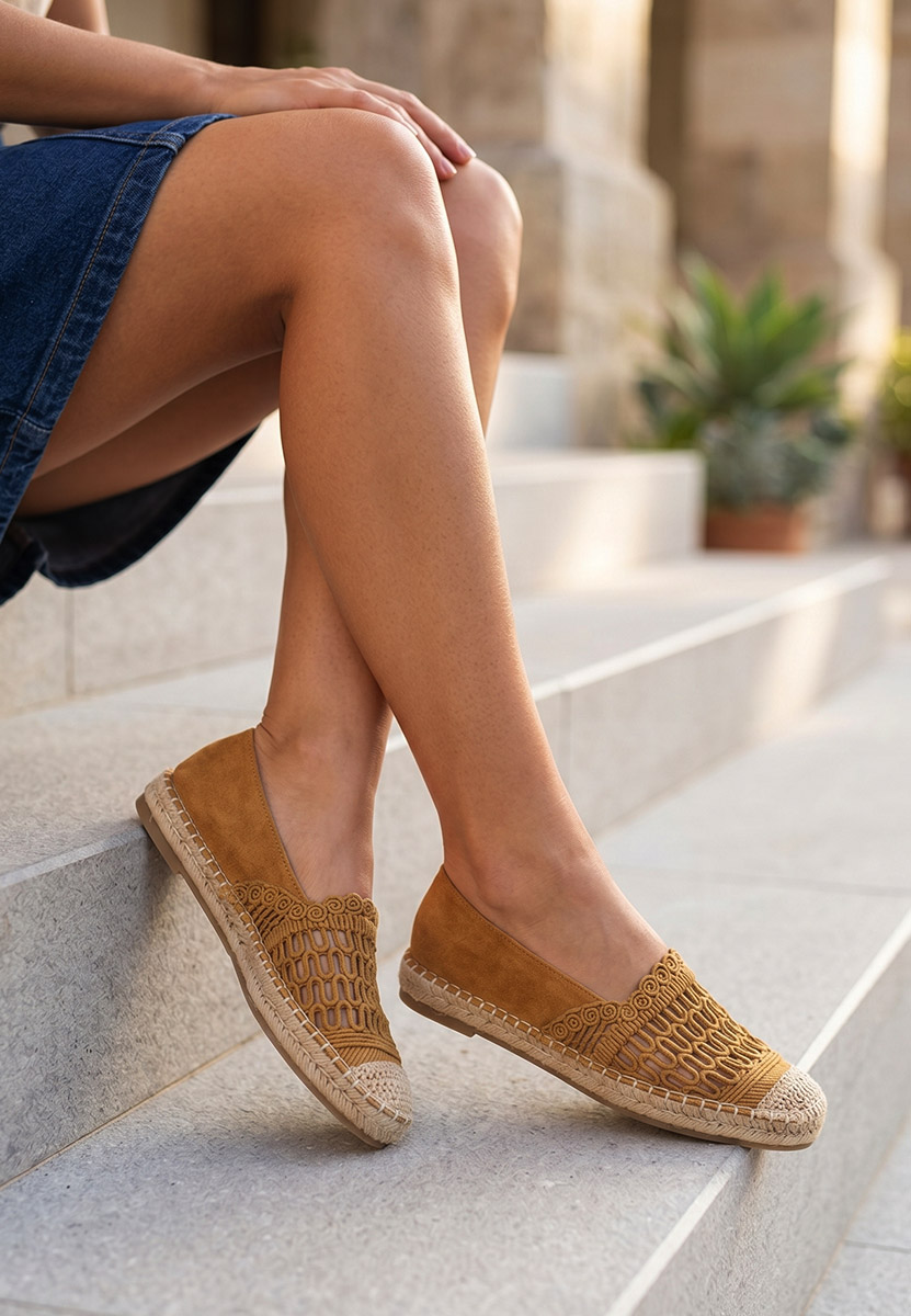 Espadrillas donna Henley camel