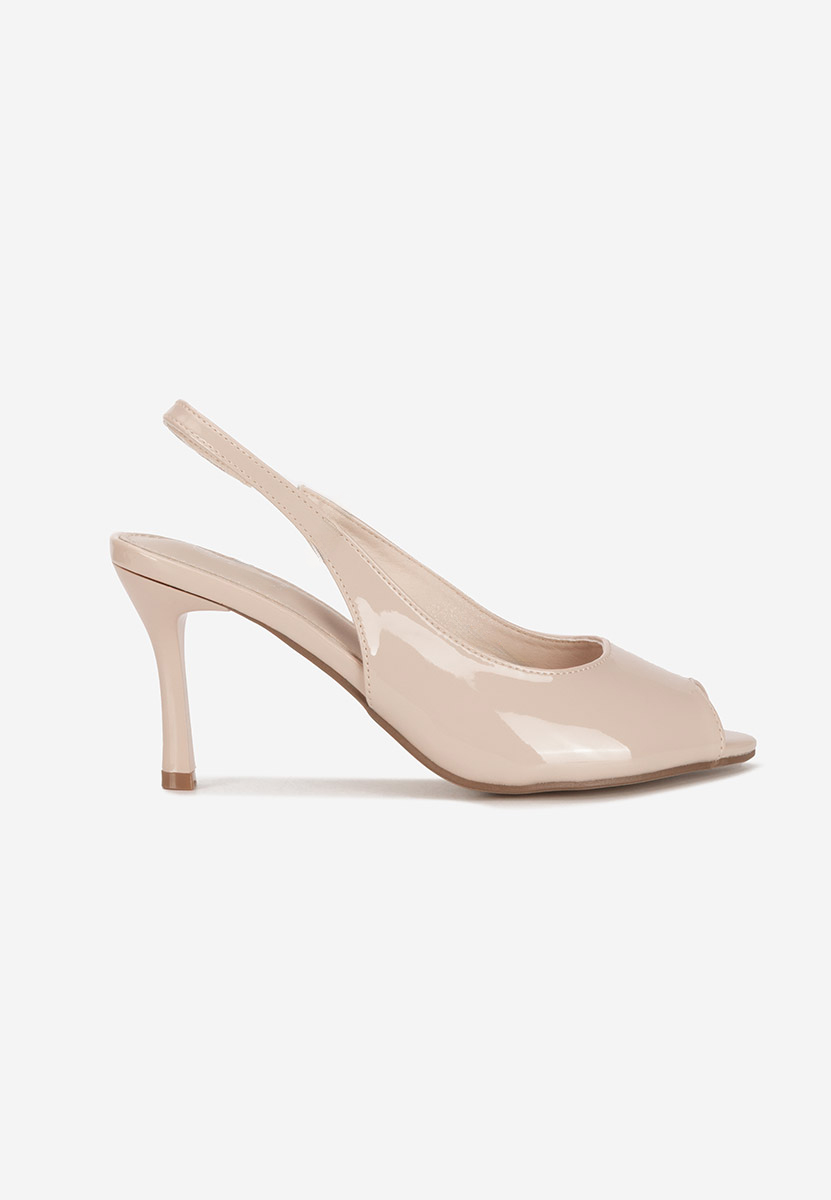 Sandali con tacco a spillo Sarinna beige