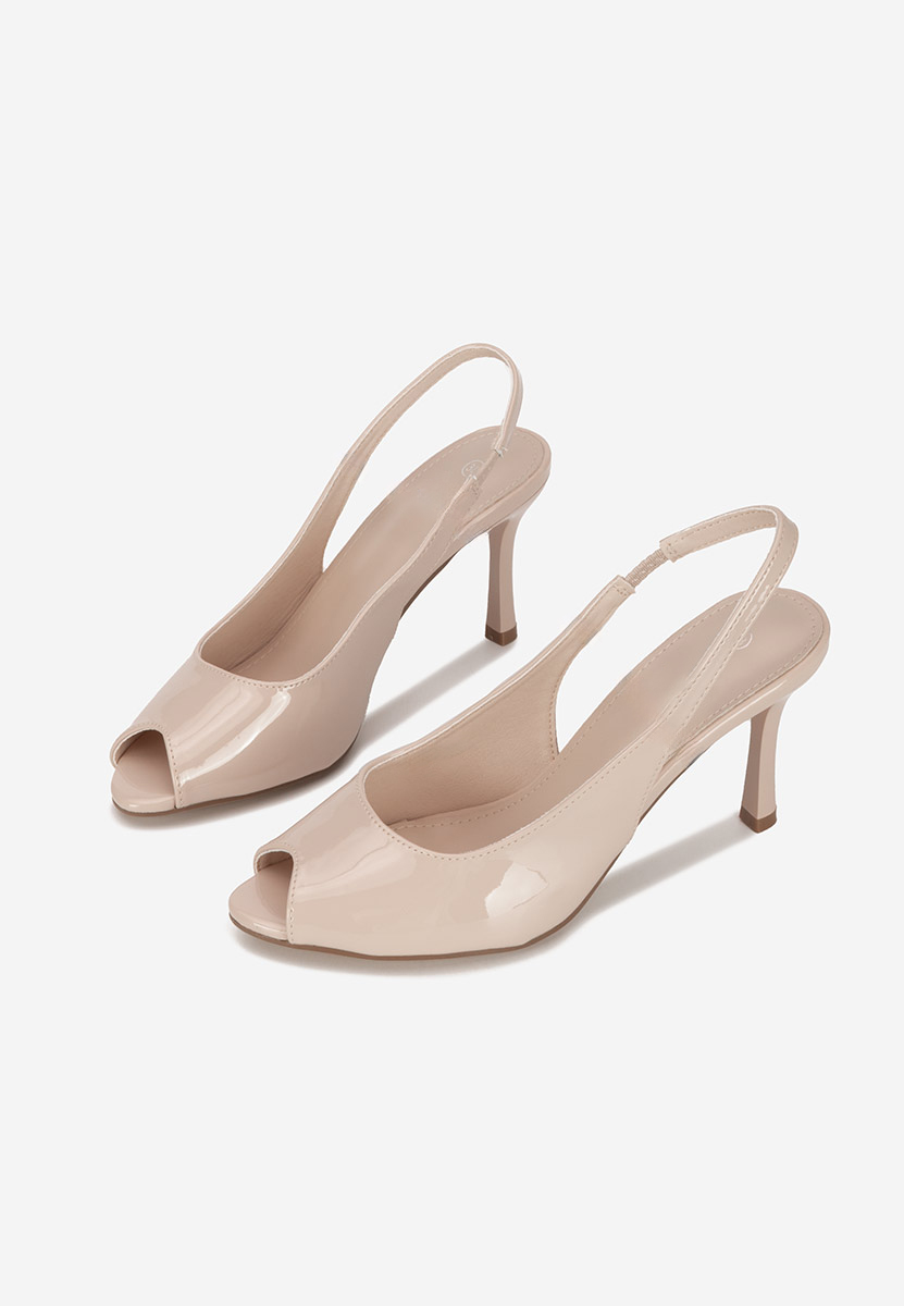 Sandali con tacco a spillo Sarinna beige