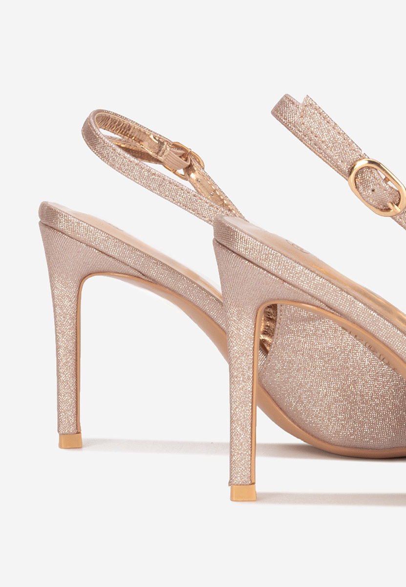 Scarpe eleganti Namirra champagne