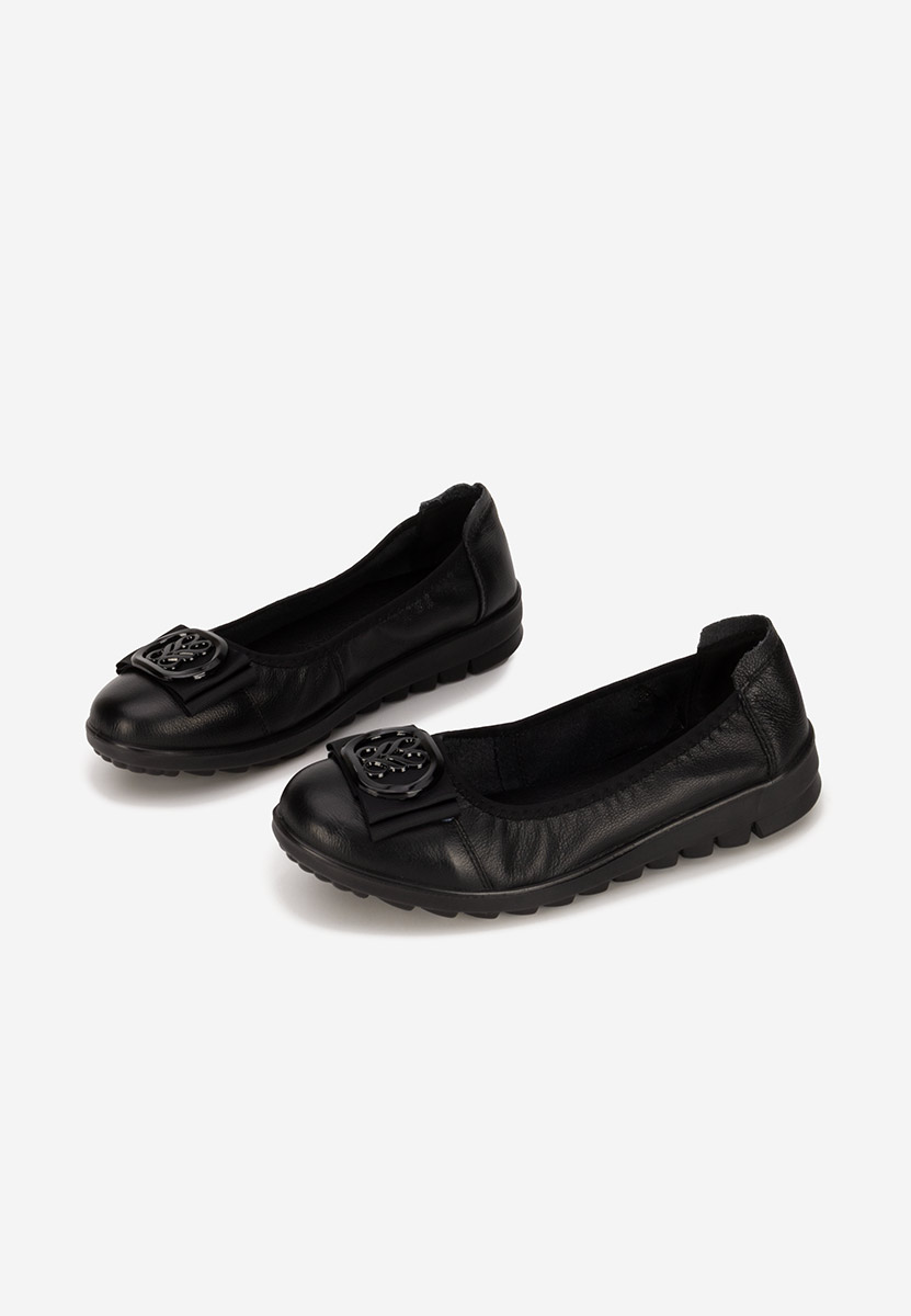Ballerine pelle Demarisa nero