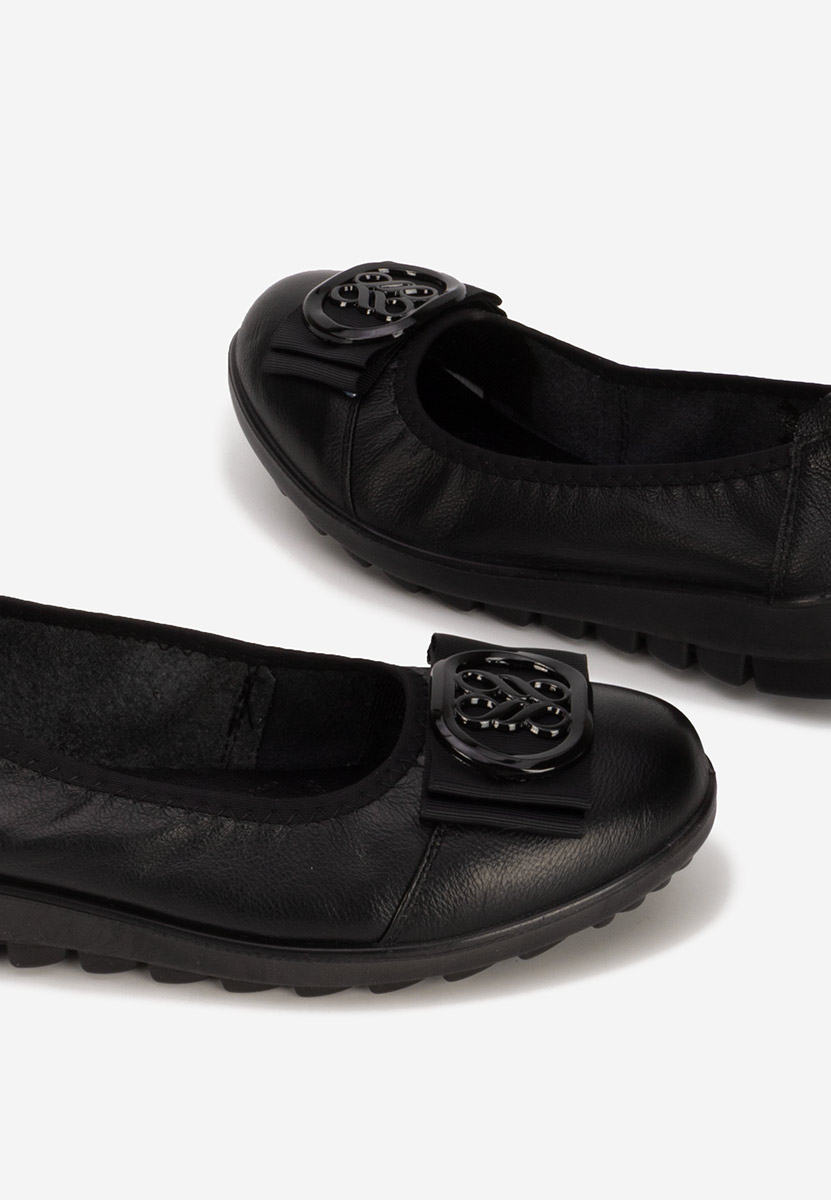 Ballerine pelle Demarisa nero