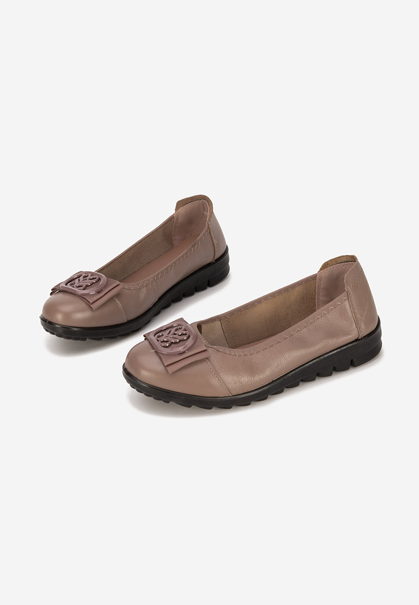 Ballerine pelle Demarisa V2 marrone