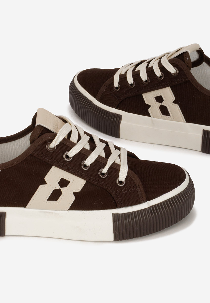 Sneakers donna Cleria marrone