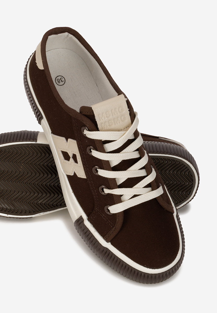Sneakers donna Cleria marrone