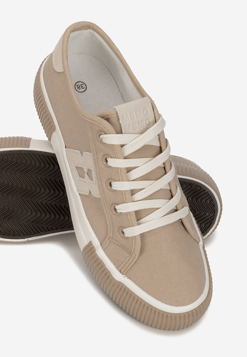 Sneakers donna Cleria beige