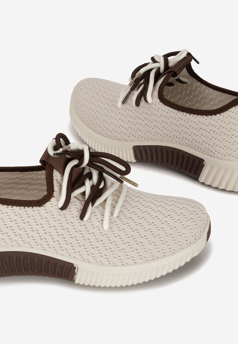 Sneakers donna Seronia beige