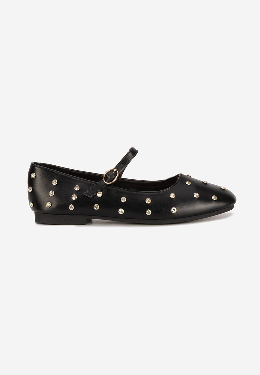 Ballerine con cinturino Anirra nero