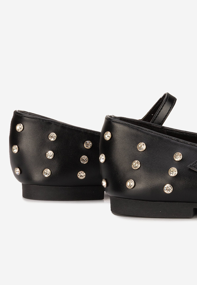 Ballerine con cinturino Anirra nero