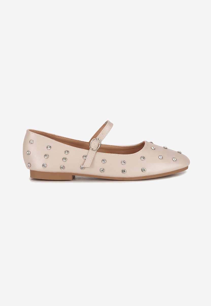 Ballerine con cinturino Anirra beige