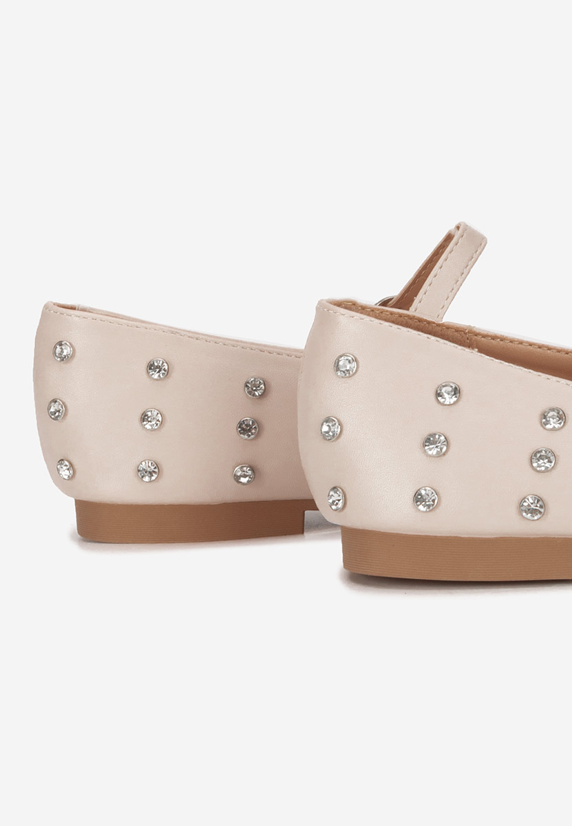 Ballerine con cinturino Anirra beige