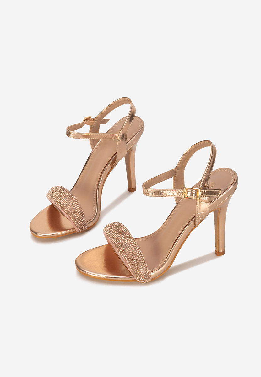 Sandali eleganti Sindrella champagne
