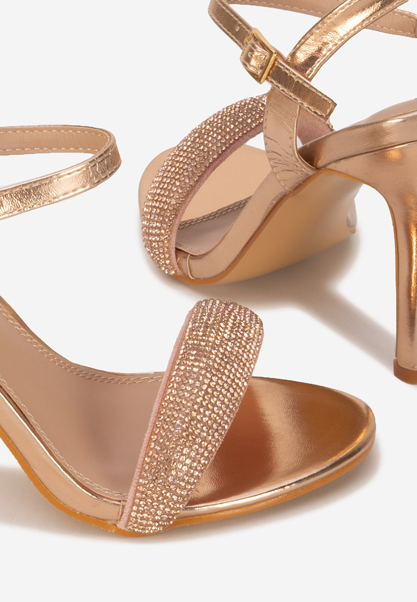Sandali eleganti Sindrella champagne