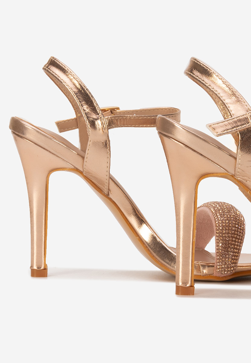 Sandali eleganti Sindrella champagne