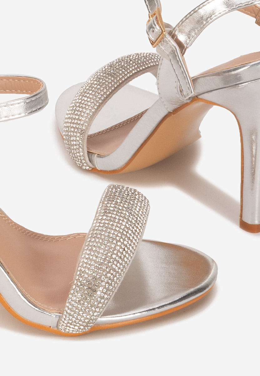 Sandali eleganti Sindrella argento
