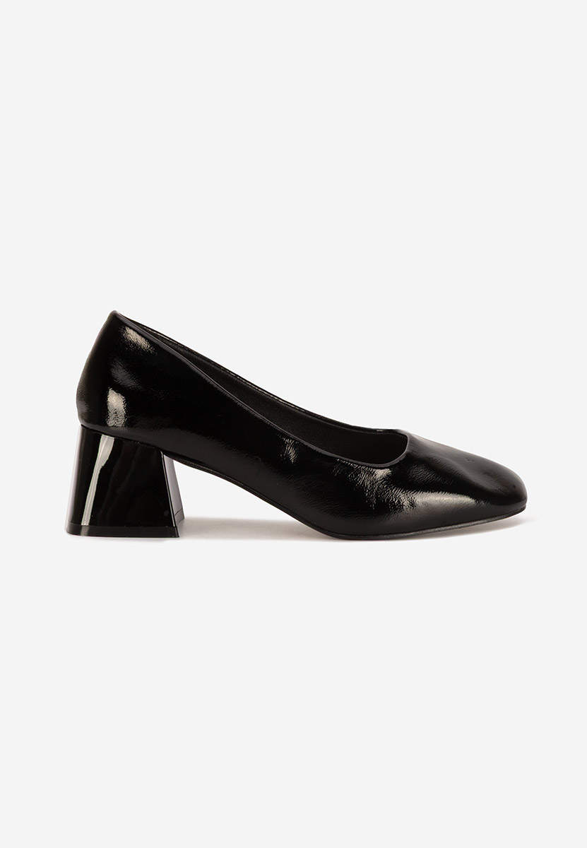 Décolleté in vernice Mesena nero
