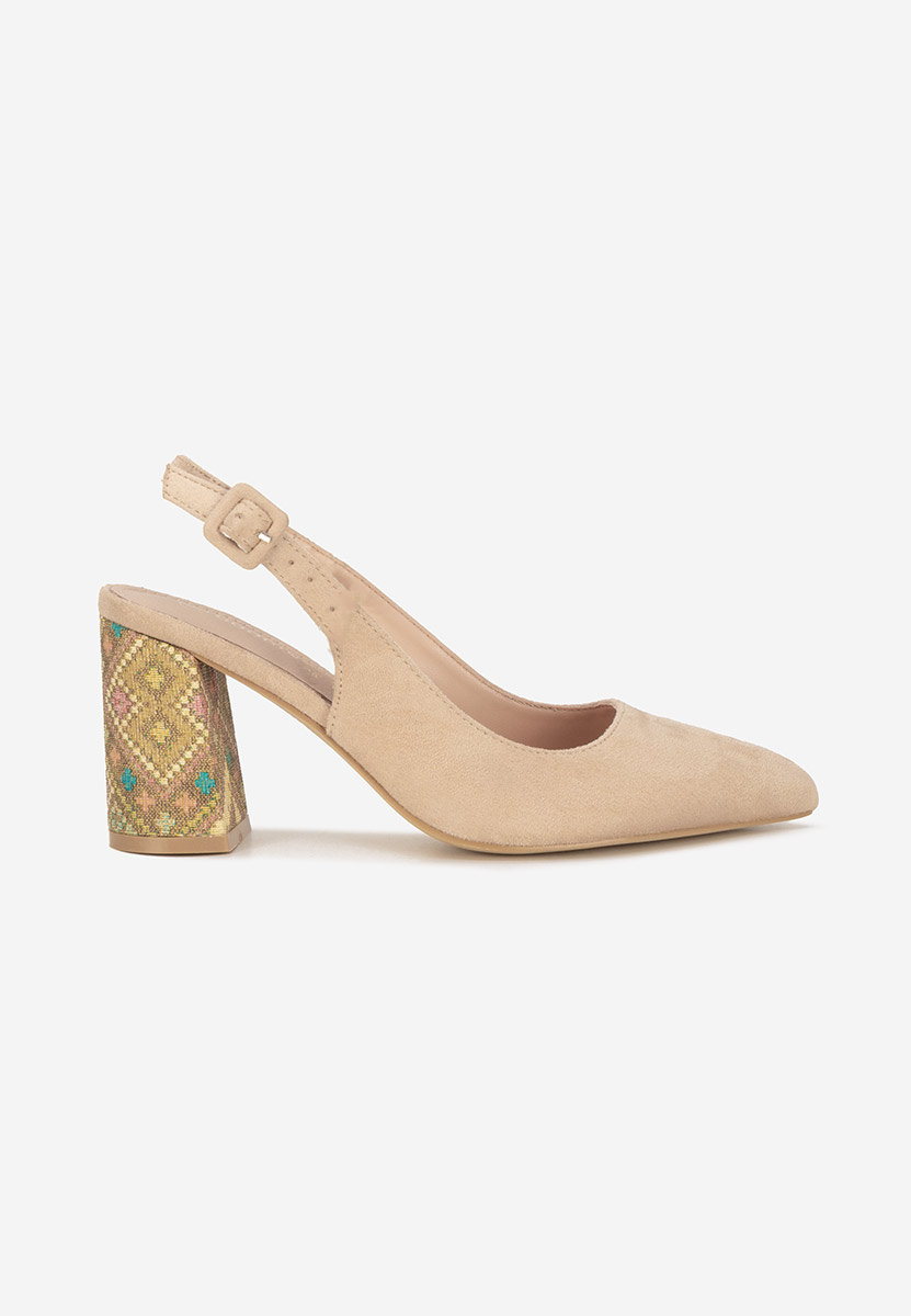 Décolleté Slingback Alesiella beige