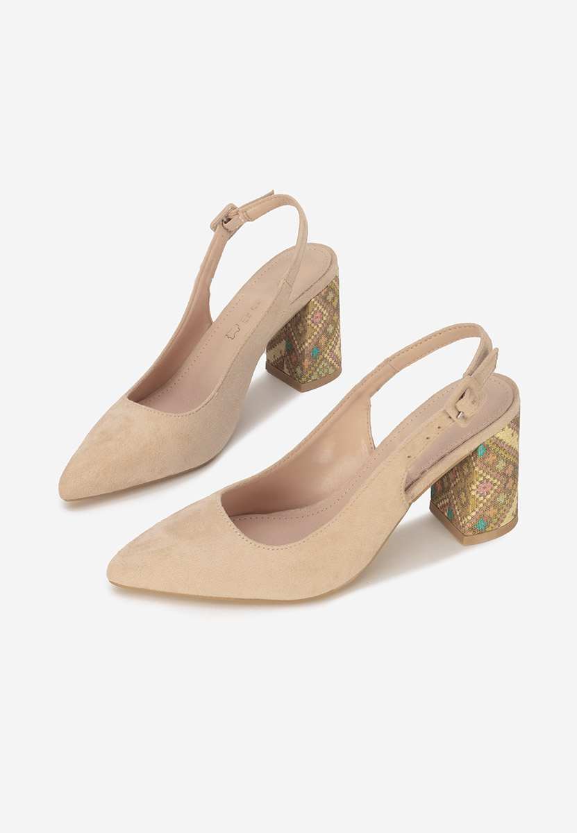 Décolleté Slingback Alesiella beige