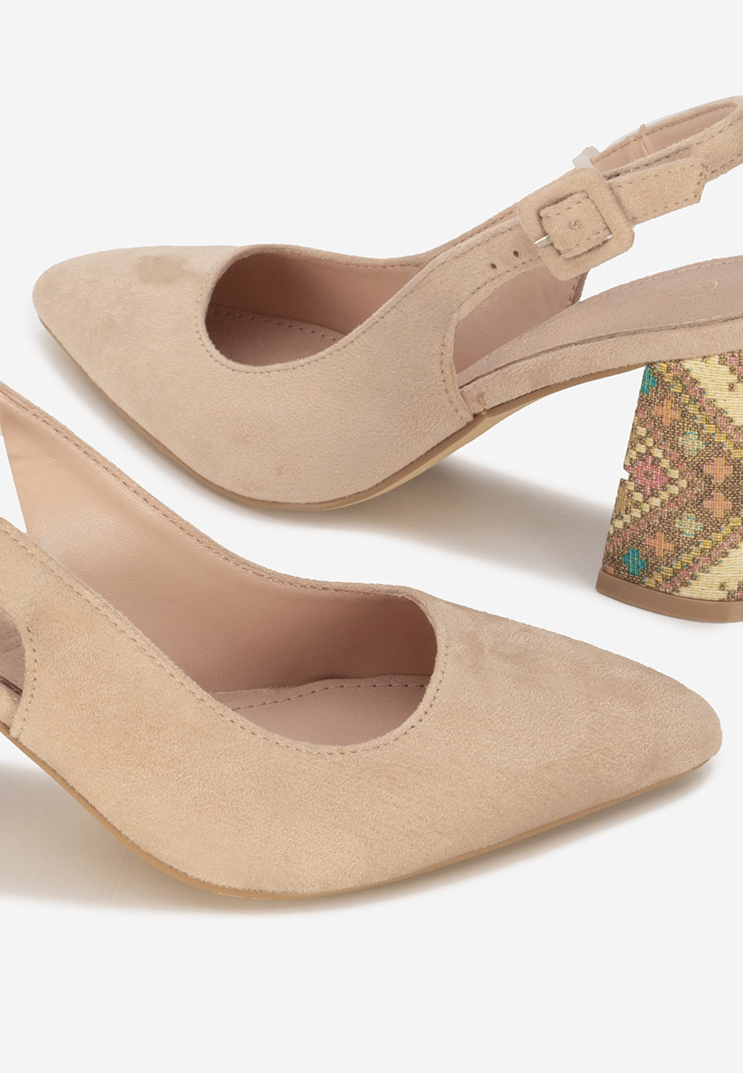 Décolleté Slingback Alesiella beige