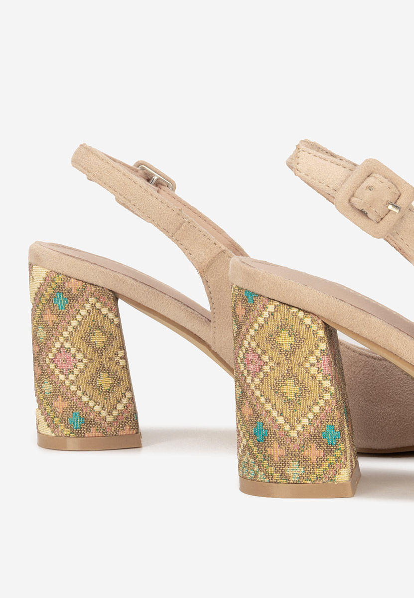 Décolleté Slingback Alesiella beige