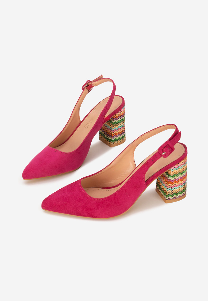 Décolleté Slingback Alesiella fucsia