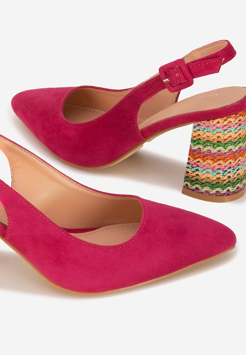 Décolleté Slingback Alesiella fucsia