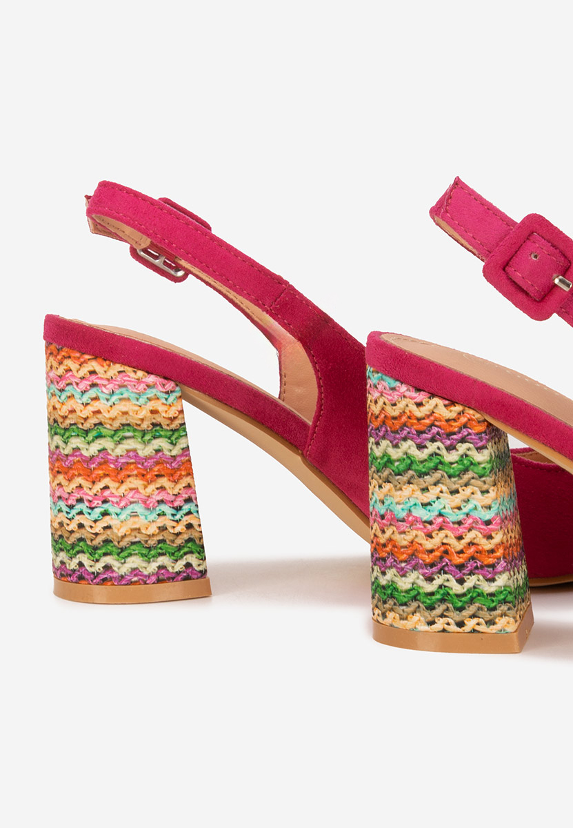 Décolleté Slingback Alesiella fucsia