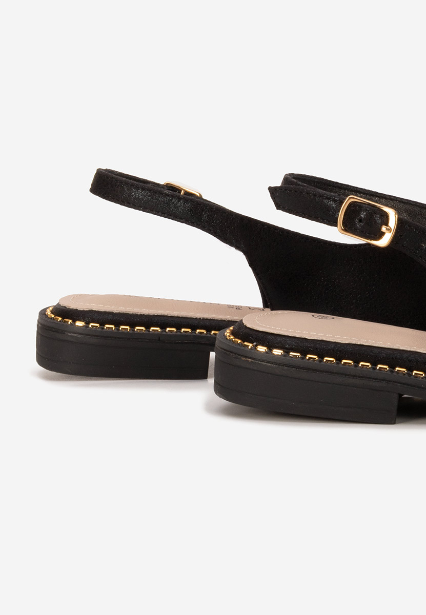 Sandali bassi eleganti Nariam nero