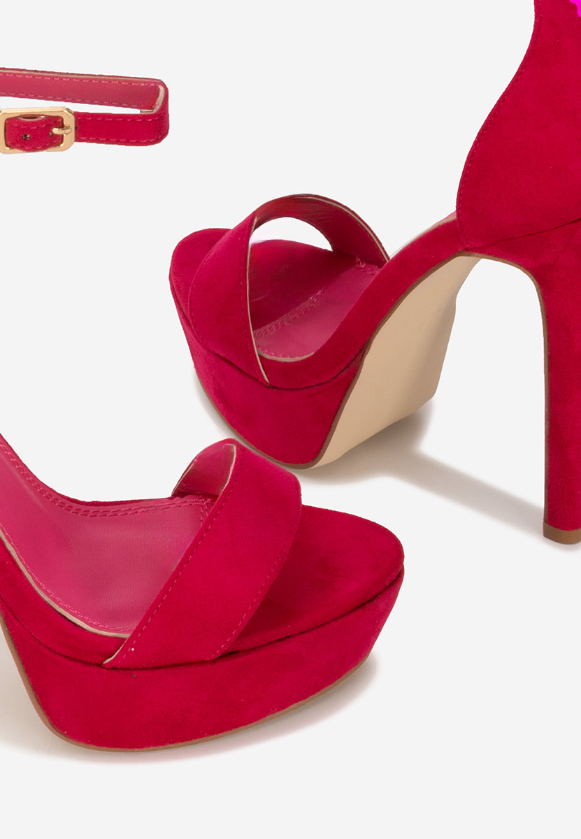 Sandali tacco alto Arianela fucsia