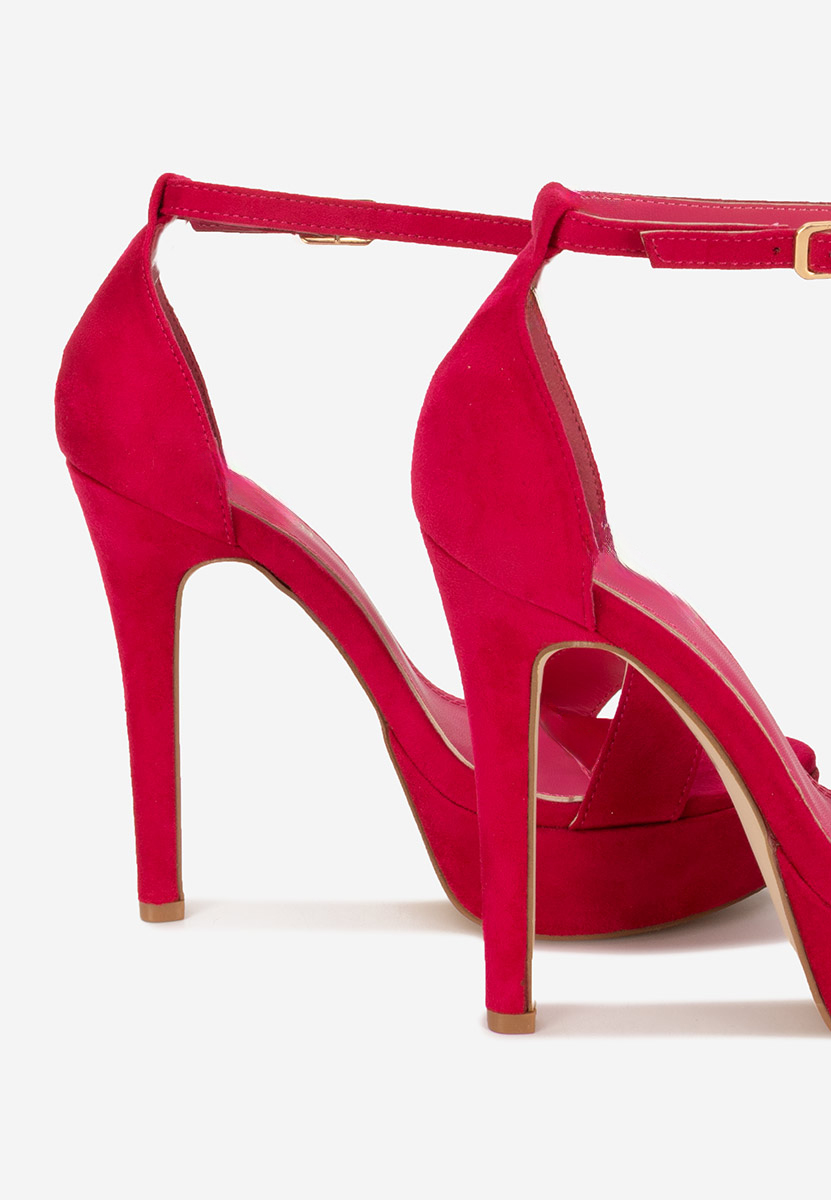 Sandali tacco alto Arianela fucsia
