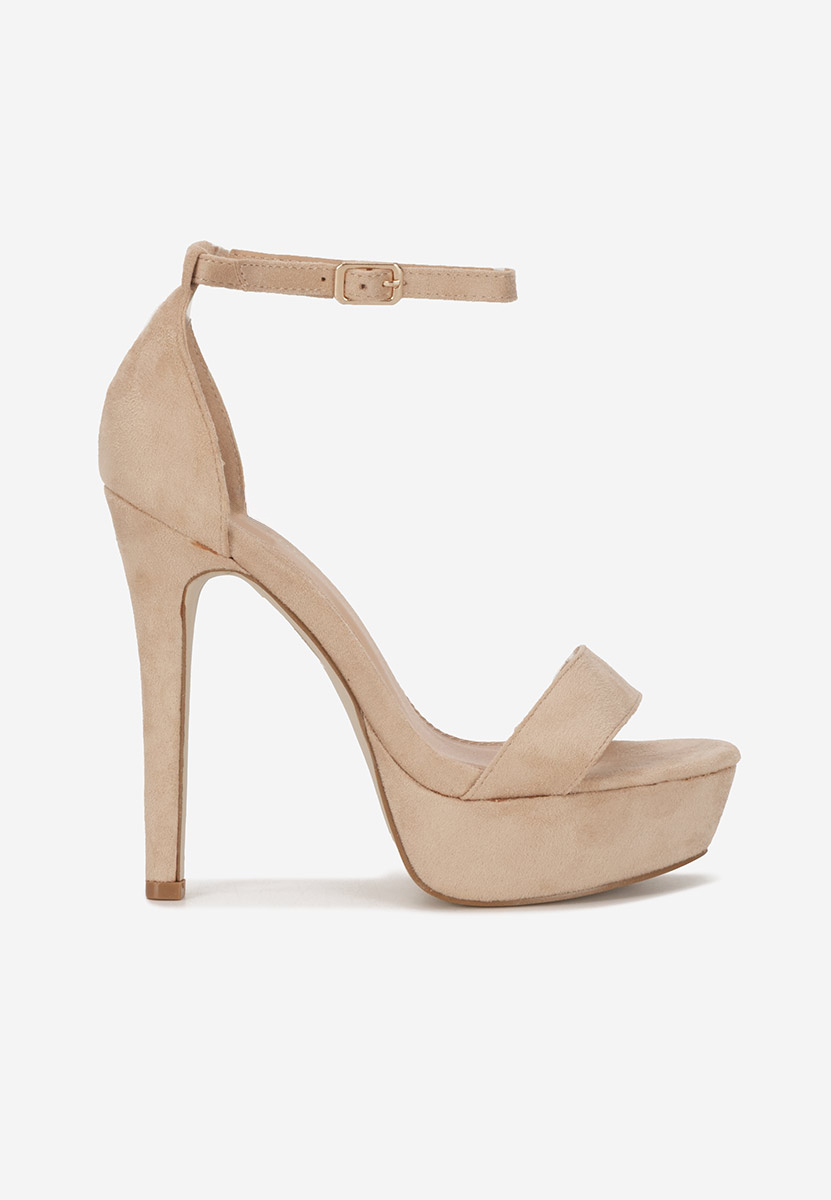 Sandali tacco alto Arianela beige