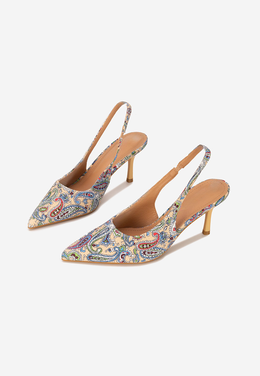 Décolleté Slingback Ivorya beige