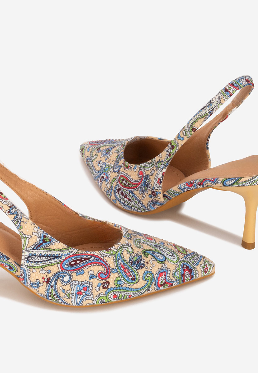 Décolleté Slingback Ivorya beige