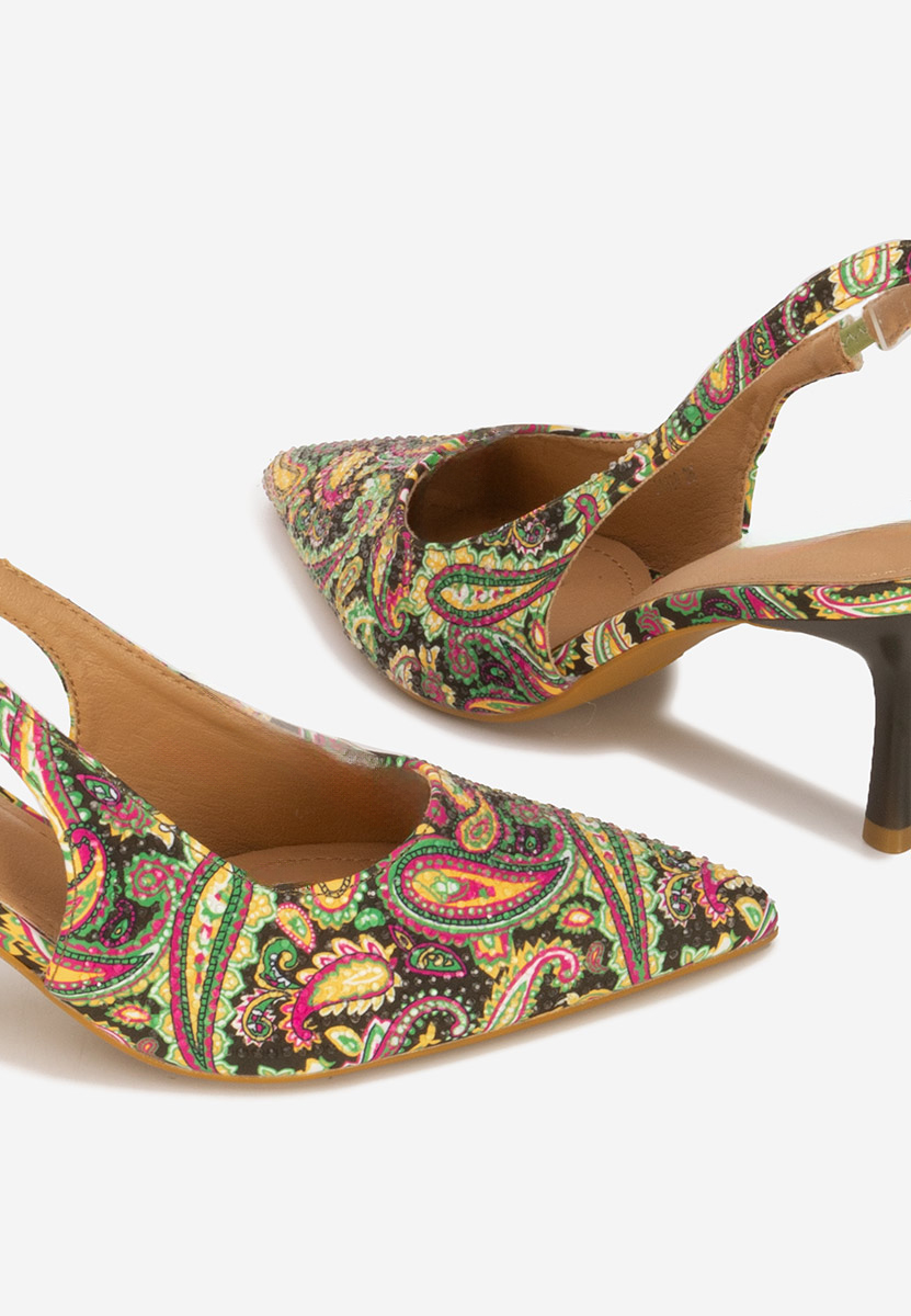 Décolleté Slingback Ivorya colorate