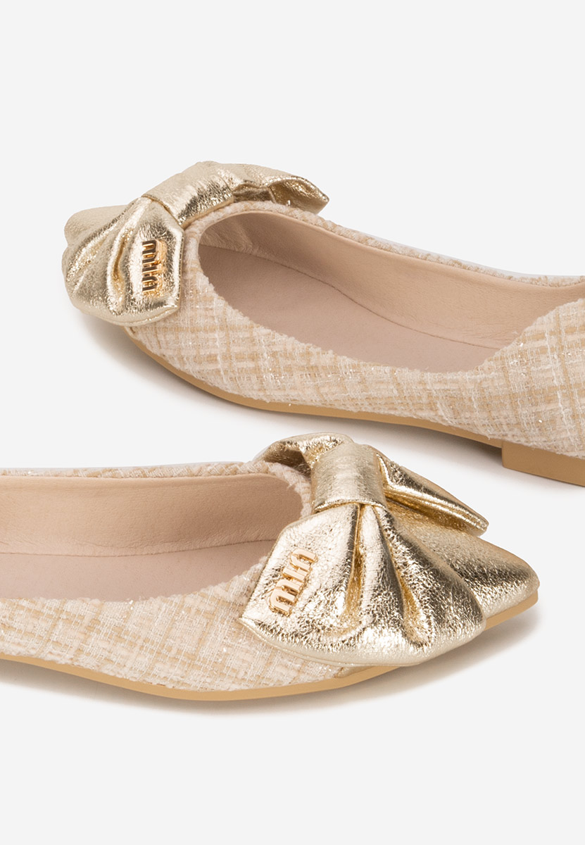Ballerine eleganti Cassiana beige
