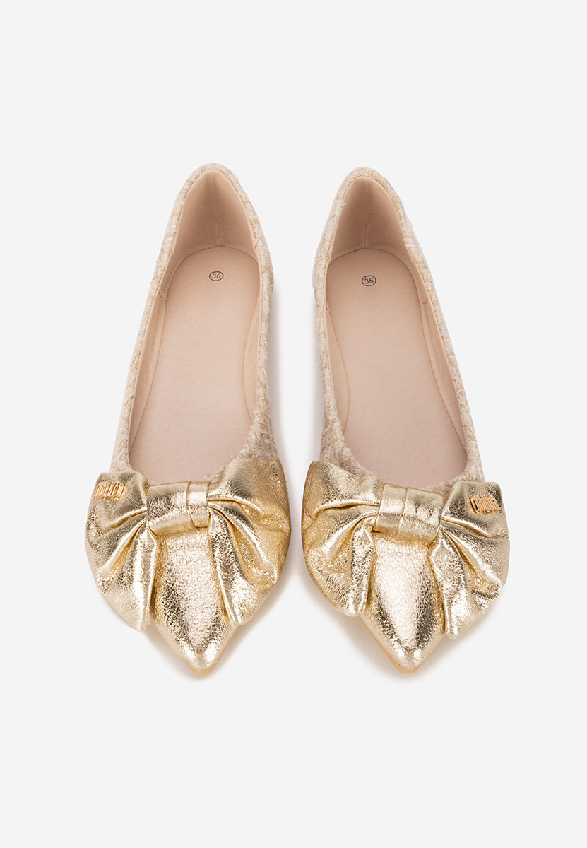 Ballerine eleganti Cassiana beige