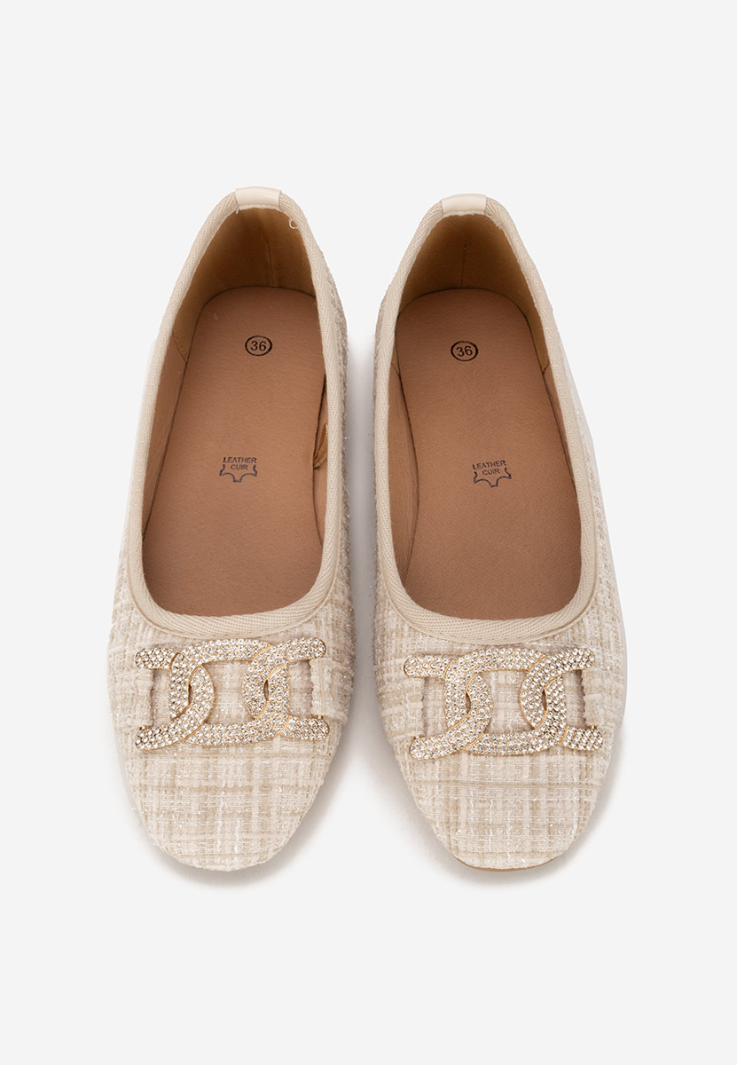 Ballerine eleganti Gaya beige