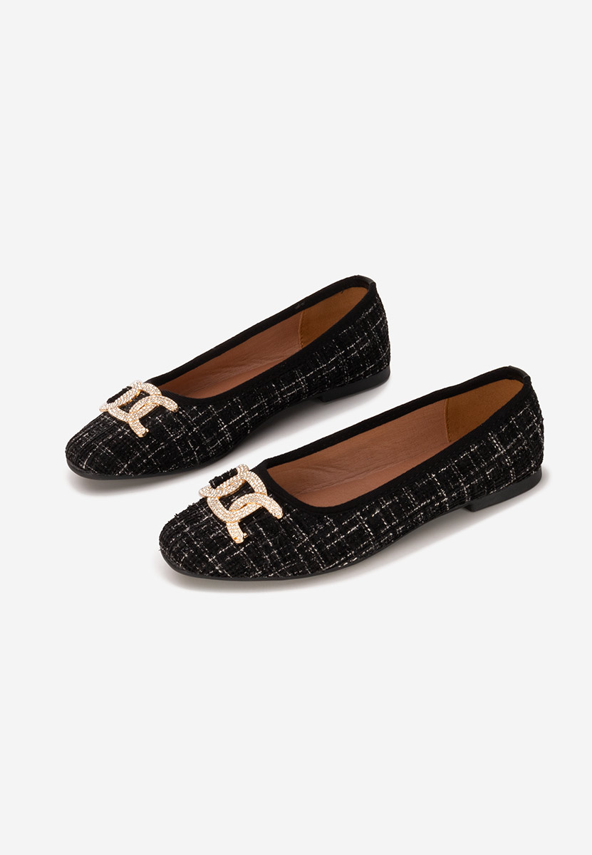 Ballerine eleganti Gaya nero