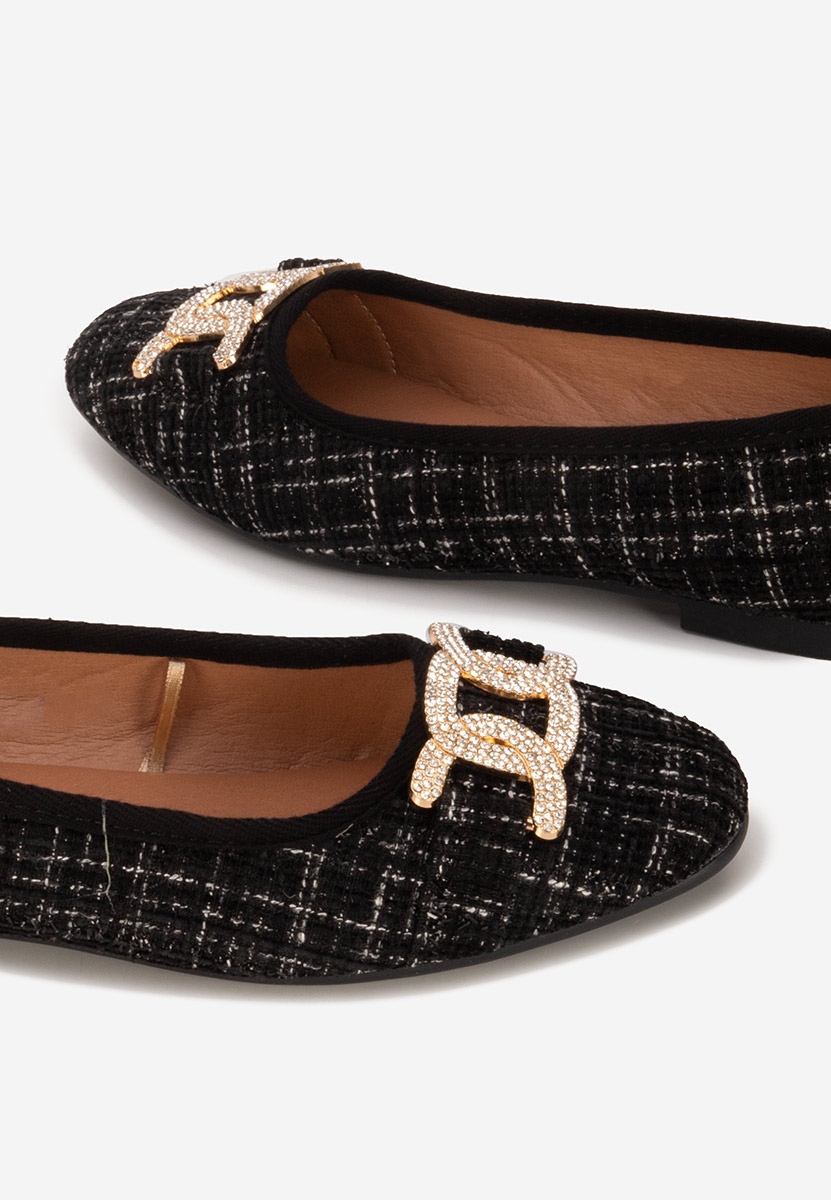 Ballerine eleganti Gaya nero