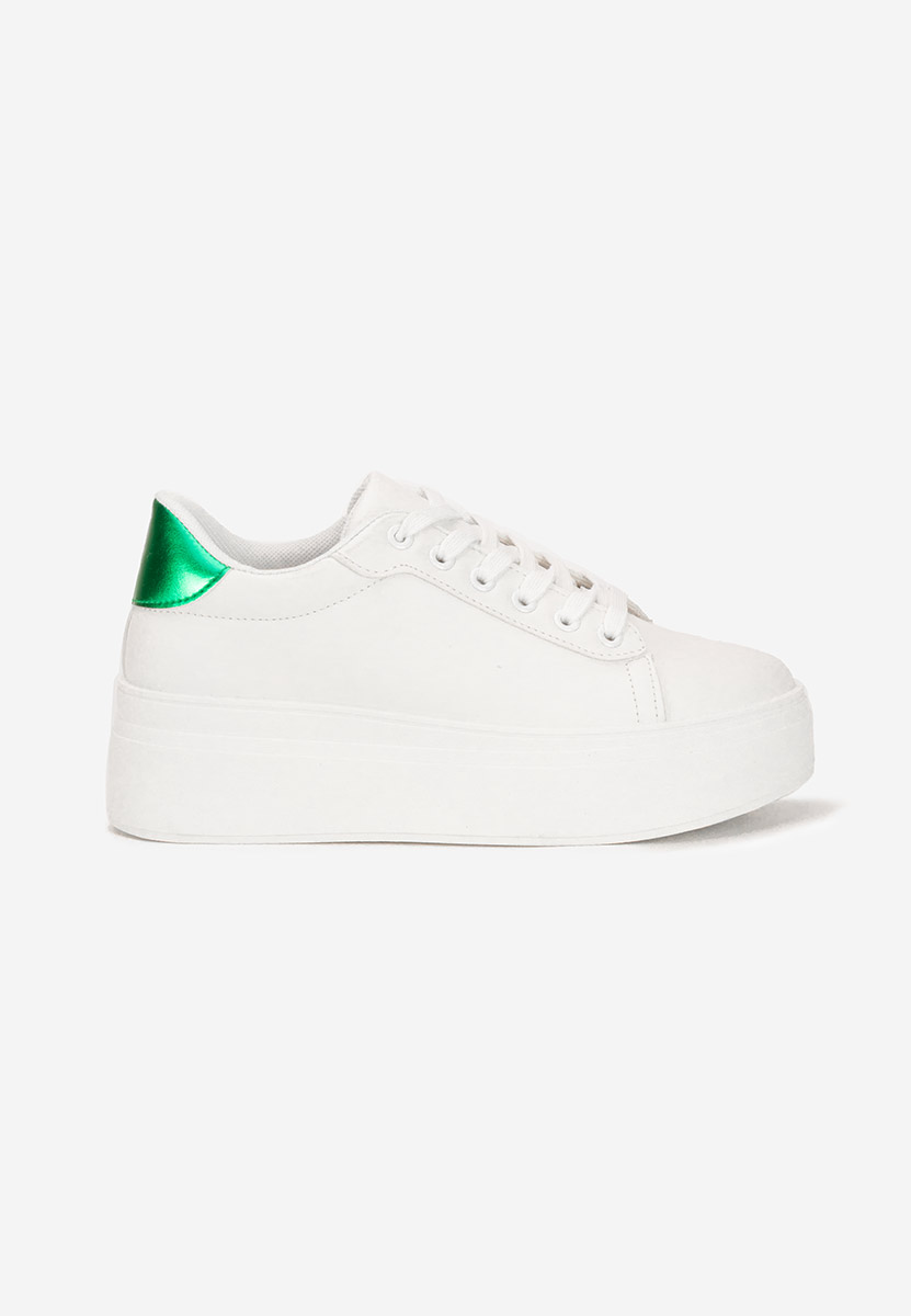 Sneakers con plateau Albea V3 bianchi