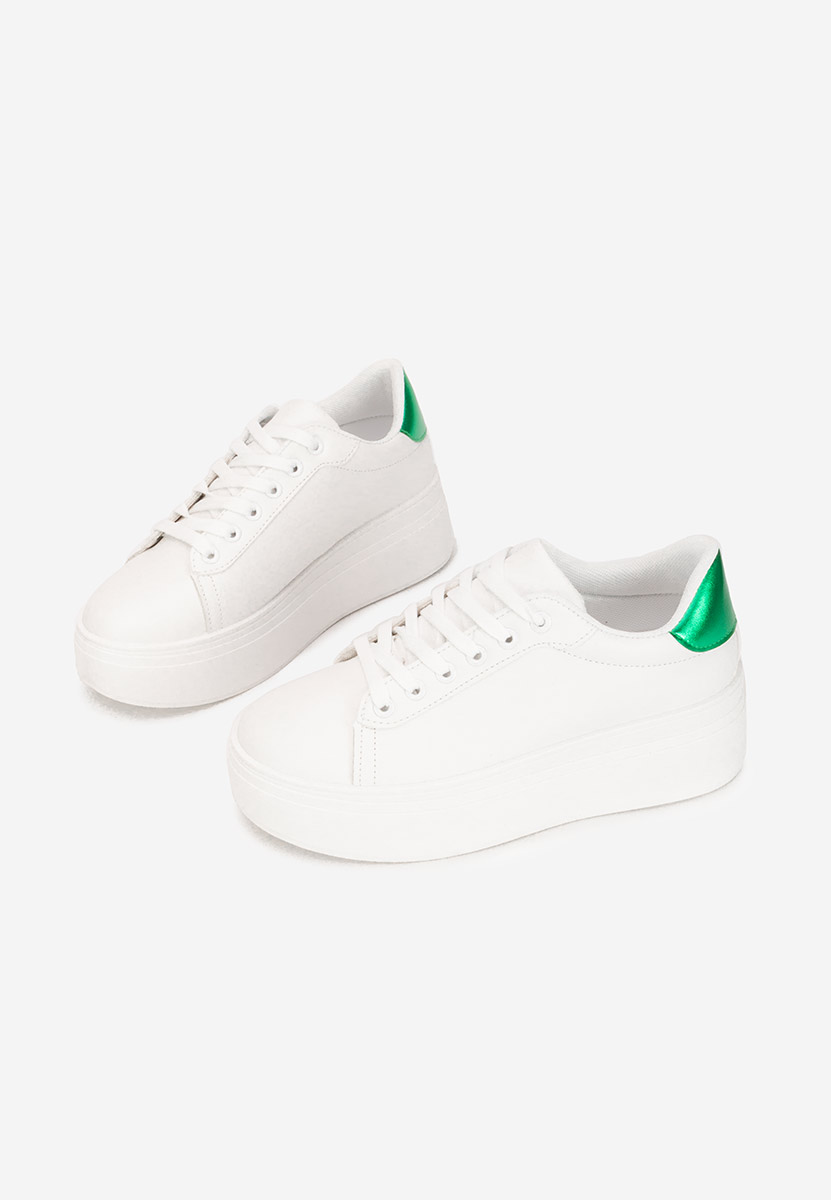 Sneakers con plateau Albea V3 bianchi