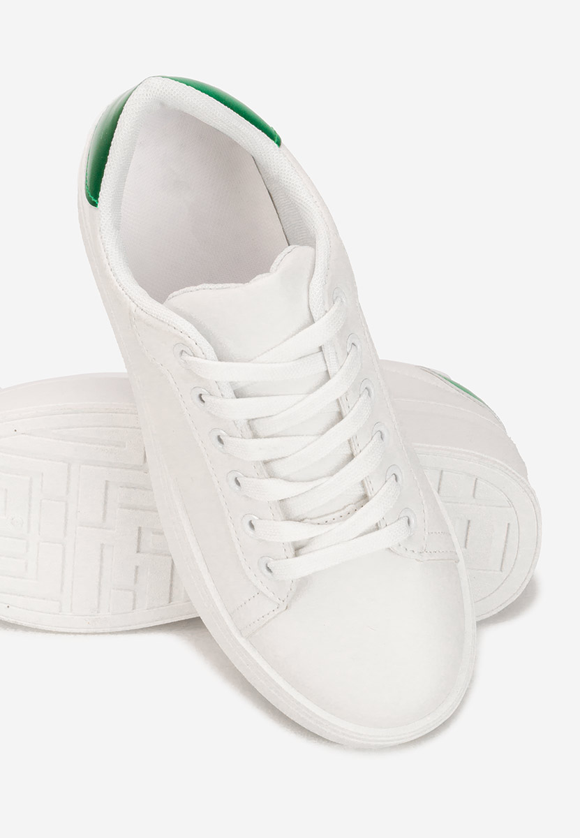 Sneakers con plateau Albea V3 bianchi