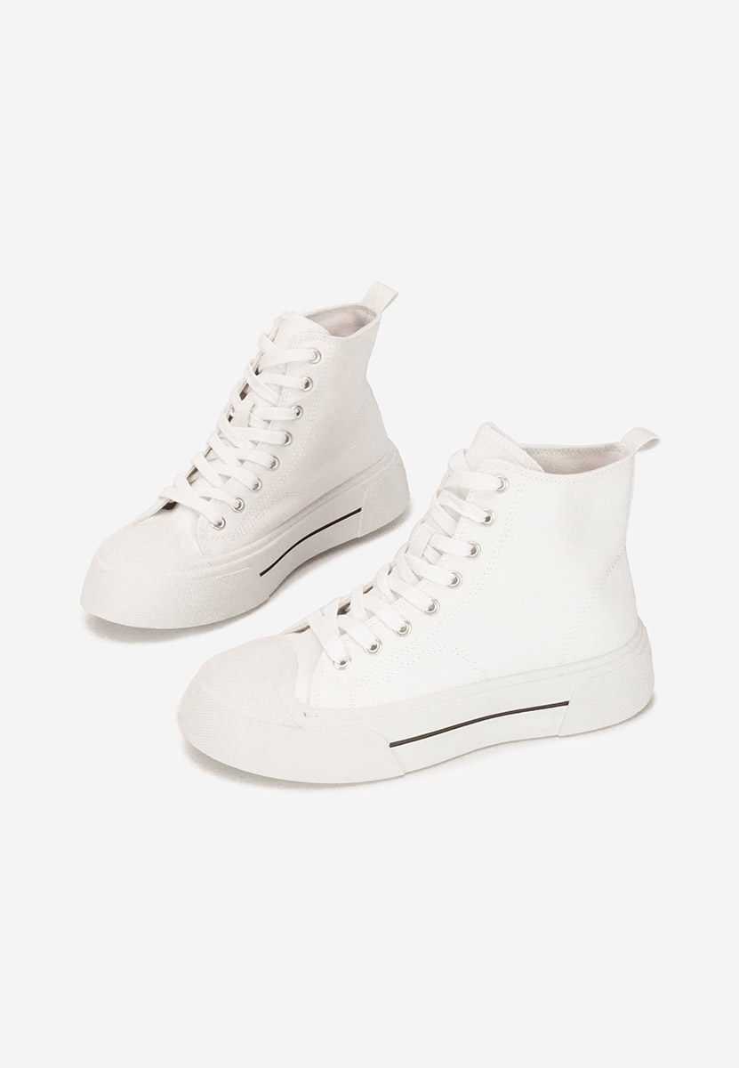 Scarpe da ginnastica High-Top Minoda bianchi