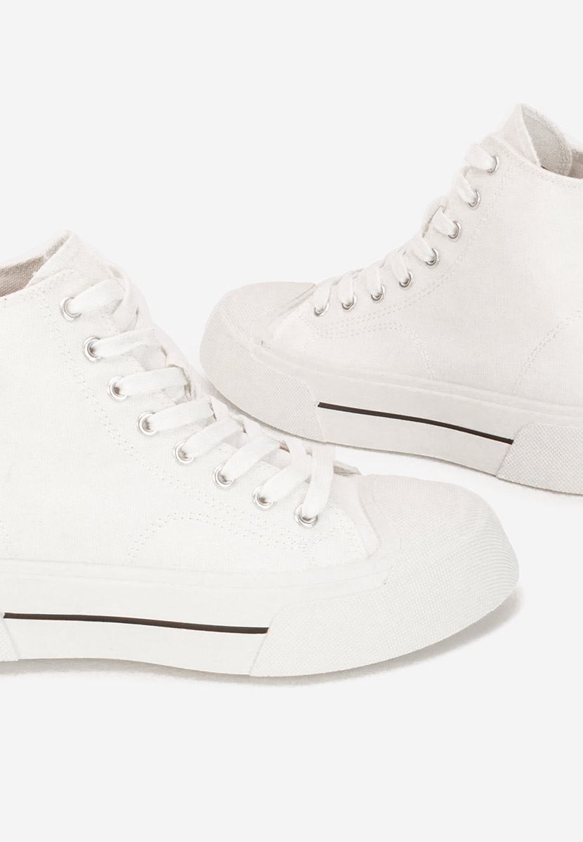 Scarpe da ginnastica High-Top Minoda bianchi